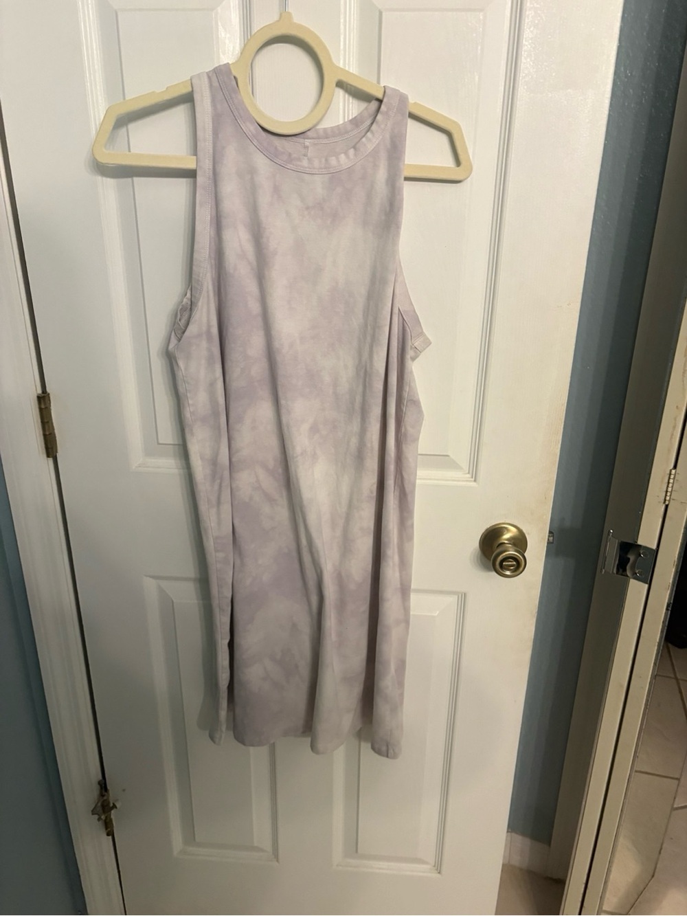 Lavender Tie-Dye “A New Day” Dress Large